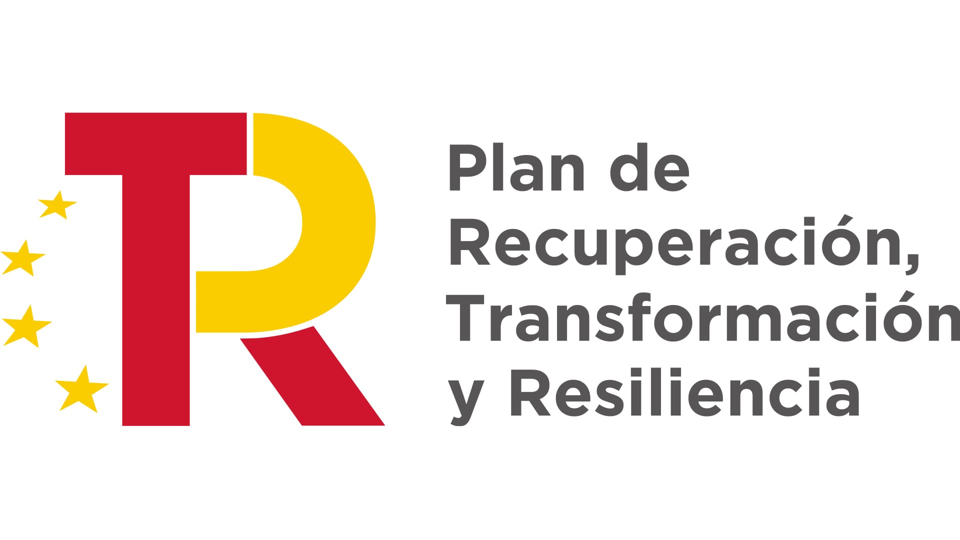 logo del plan de recuperación, transformación y resiliencia